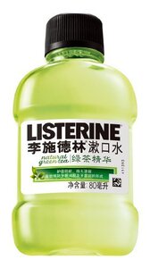 3元 李施德林 漱口水 绿茶口味80ML