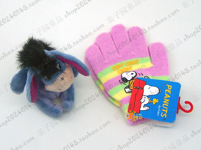 Gants pour fille SNOOPY en de laine - Ref 2150619 Image 1