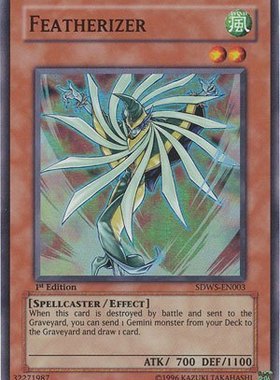 游戏王 美版 正版 - 费德莱扎 Featherizer/面闪/SDWS