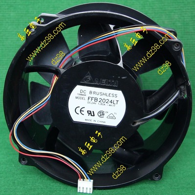 DELTA FFB2024LT 24V 1.8A 滚珠轴承 风扇 大风量 可调速风扇