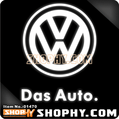 汽车踏板车贴纸3M反光贴01470DasAuto大众Volkswagen