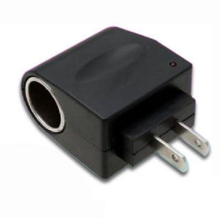 家用插座220v12v转换器车载