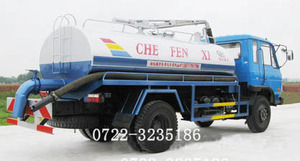 老款东风蓝头EQ145型吸粪车 10吨抽粪罐 免税沼气池清运拉粪车