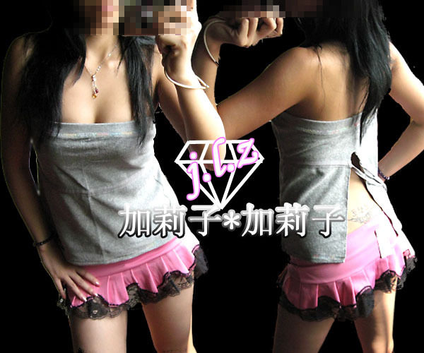 特价ROXY大牌独家LENA穿性感开叉露大背甜美裹胸抹胸背心吊带女