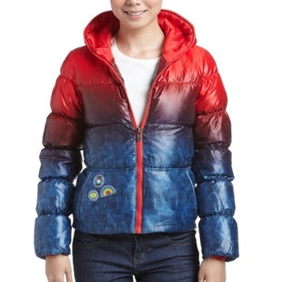 EYMF048 LOTTO 彩虹渐变羽绒服 女子 乐途