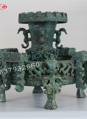 曾侯乙尊盘春秋复杂又精美的器件