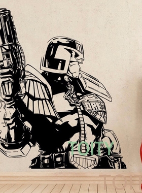 3款1995特警判官史泰龙动作电影贴画德雷德法官墙贴Judge Dredd