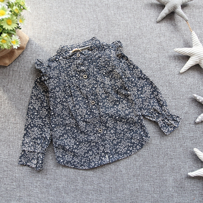 Chemise fille à manche longue - Ref 2087375 Image 4