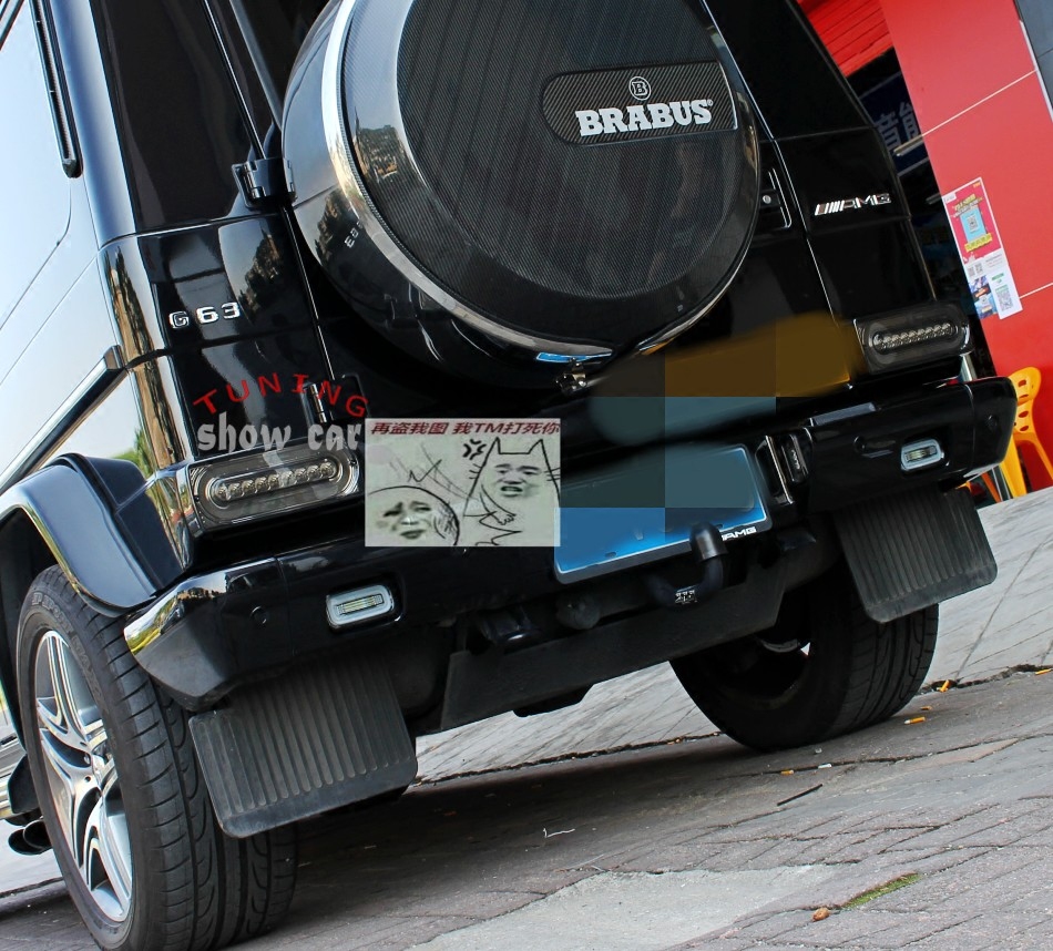 W463 G350 G500 G55 G63 G65 升级 台湾 LED 后雾灯 倒车灯