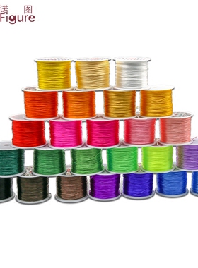 法诺图弹力线穿珠子手链绳子DIY松紧线水晶玉珠皮筋线绳饰品串线