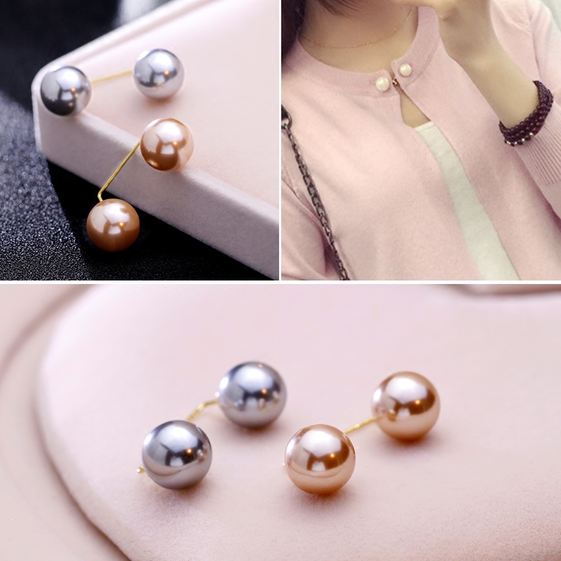 Hàn quốc Rhinestone Trâm Phụ Kiện Thời Trang Tinh Thể Màu Trắng Phần Trên Áo Đàn Bà Bầu Không Khí Sang Trọng Sang Trọng Pins Phù Hợp Với Áo Khoác Phụ Kiện