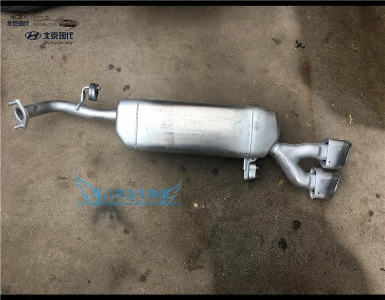 现代领动1.4t排气管尾节