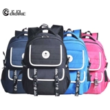 Школьный рюкзак для школьников, ранец со сниженной нагрузкой, водонепроницаемая сумка, для средней школы, защита позвоночника, в корейском стиле