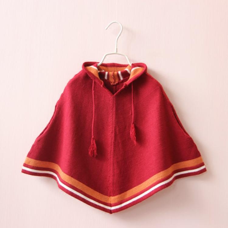 Cape pour fille en mélange - Ref 2156106 Image 1