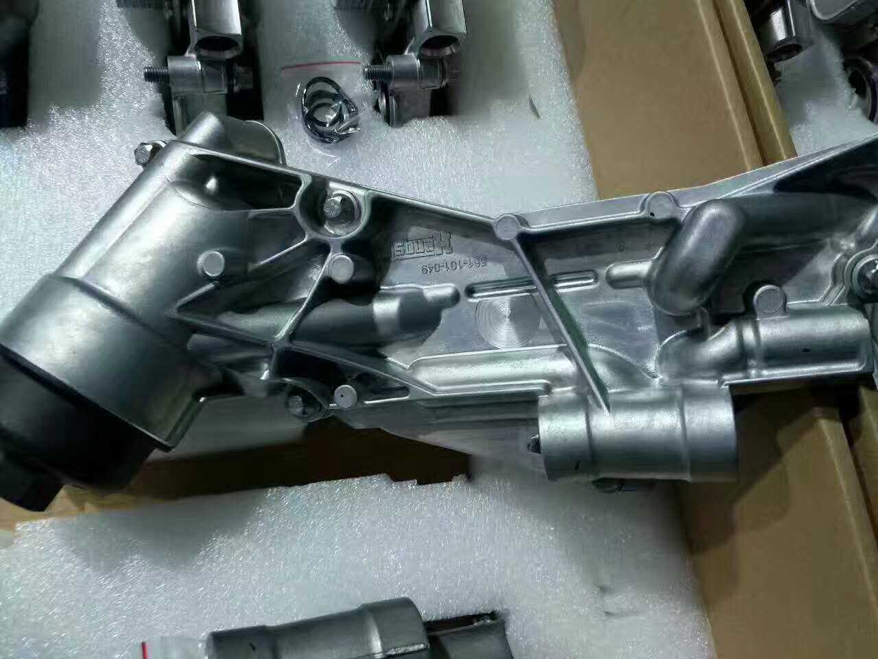 原厂4s 科鲁兹 机油格座 机油滤芯底座 机油散热器总成 送垫子