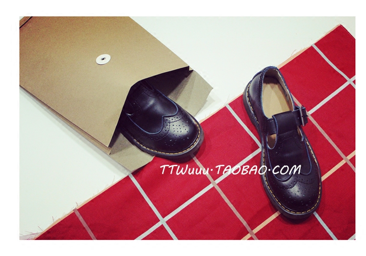 TTWuuu solar system British style Buckle Retro Flat bottom Round Single shoes Harajuku Carved Martin leather shoesin the Women's Shoes, Low shoes  category - from Buy2taobao.com to provide professional Taobao agent buy service
