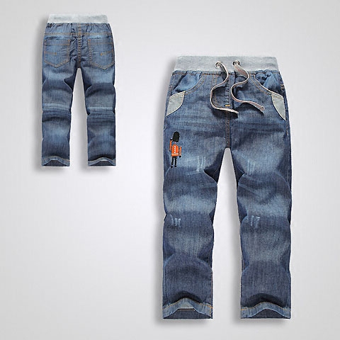 Pantalon garcon yxt30 en toile - Ref 2055420 Image 1