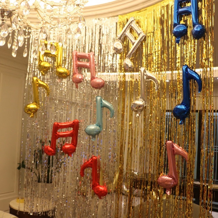 周岁生日派对婚礼装饰布置场地装饰装扮用品百天满月铝膜音符气球|ruв категории фестиваль товаров/подарок, шар/плавучих воздушный шар, шар - от Buy2taobao.com для оказания профессиональной услуги покупки агента Taobao