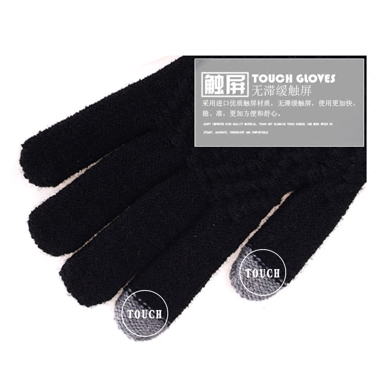 Gants pour homme en de laine - Ref 2781540 Image 5