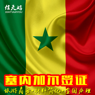 塞内加尔签证个人旅游商务多次简化加急2工