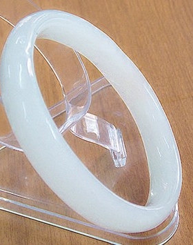 扁条玻璃阿富汗玉手镯