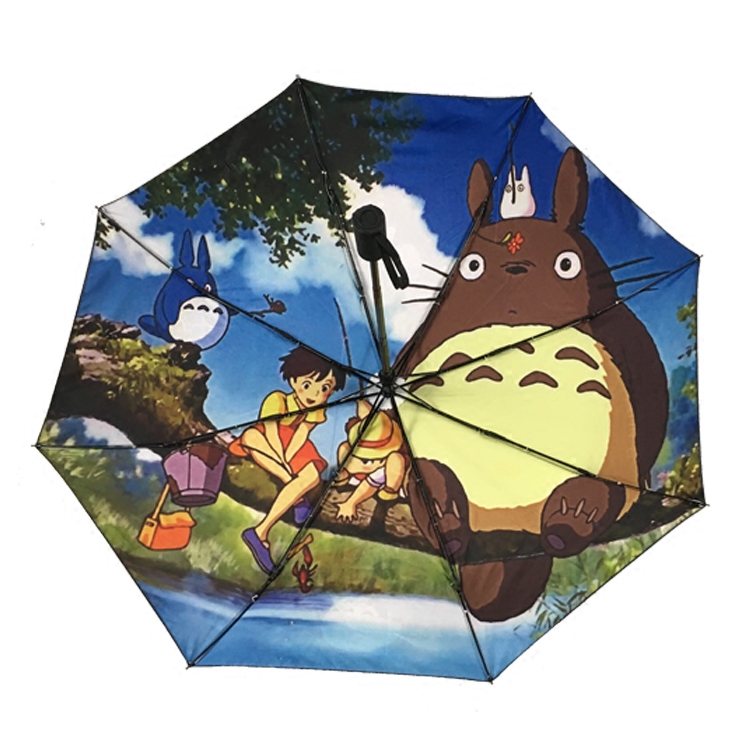 宫崎骏龙猫动漫雨伞男女两用双层 全自动小清新三折叠伞包邮在类目 居家日用, 伞/雨具/防雨/防潮, 伞中 - 来自Buy2taobao.com提供专业的淘宝代购服务