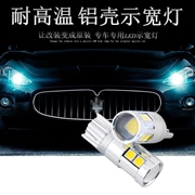 phụ tùng ô tô hàn quốc Chiều rộng ánh sáng ĐÈN LED siêu sáng ống kính ngoại thất ô tô ánh sáng chạy ban ngày sửa đổi đa năng lái xe T10 băng bóng đèn nhỏ màu xanh đồ chơi xe ô tô mua ban phu tung xe oto