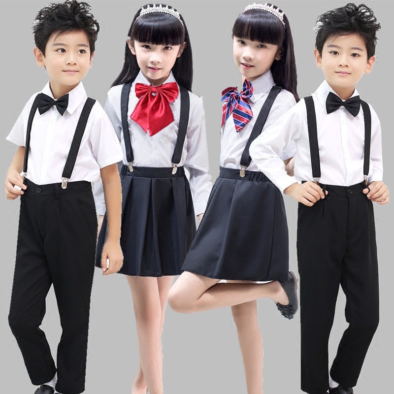 新款男童合唱演出服男孩花童装儿童短袖衬衫黑色短裤背带装朗诵服在类目 童装/婴儿装/亲子装, 儿童演出服中 - 来自Buy2taobao.com提供专业的淘宝代购服务