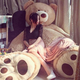 大熊特大号熊猫超大毛绒玩具泰迪熊抱抱熊娃娃公仔女狗熊玩偶巨型