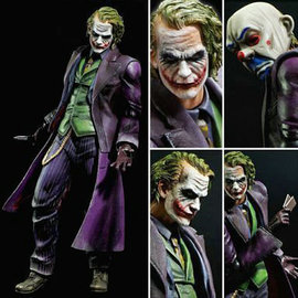 PA改 PLAY ARTS改 DC 蝙蝠侠 小丑 JOKER 漫威全可动手办模型