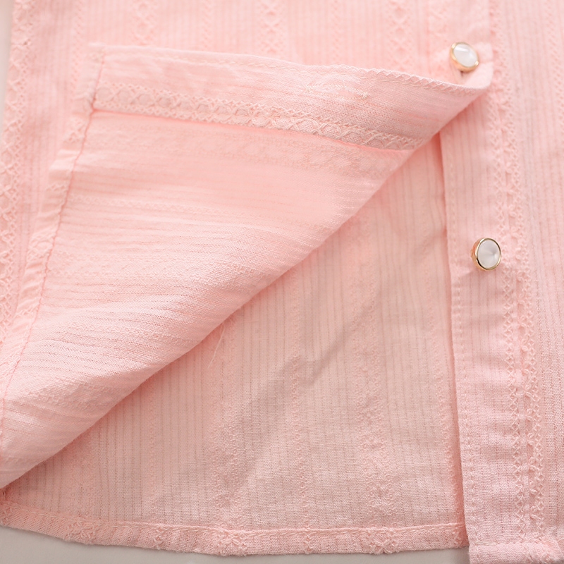 Chemise fille à manche longue - Ref 2087320 Image 4