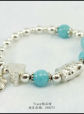 tracy手链925天河石原创设计