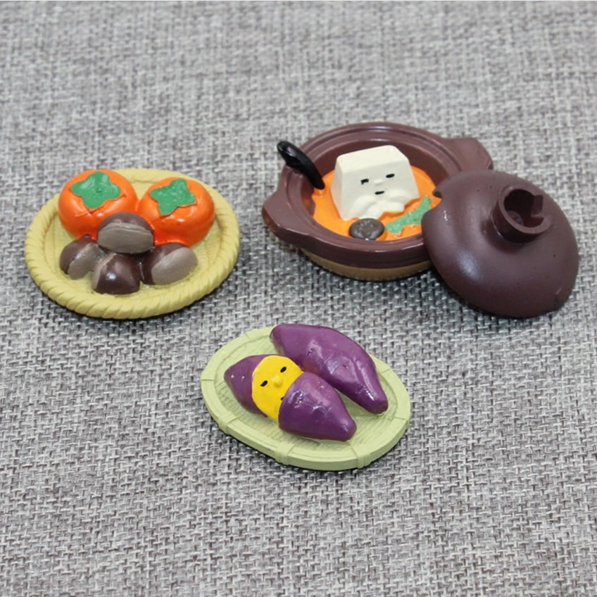 砂锅番薯食玩decole树脂装饰摆件