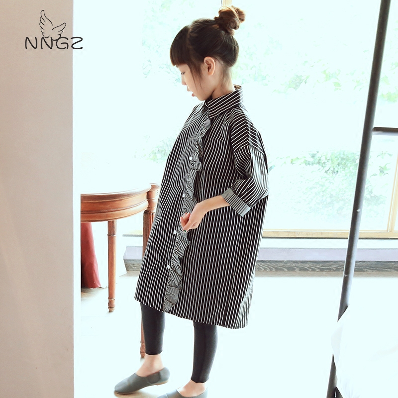 Chemise fille NNGZ à manche longue - Ref 2086847 Image 1