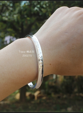 开口手镯玫瑰Tracy精品银韩版女