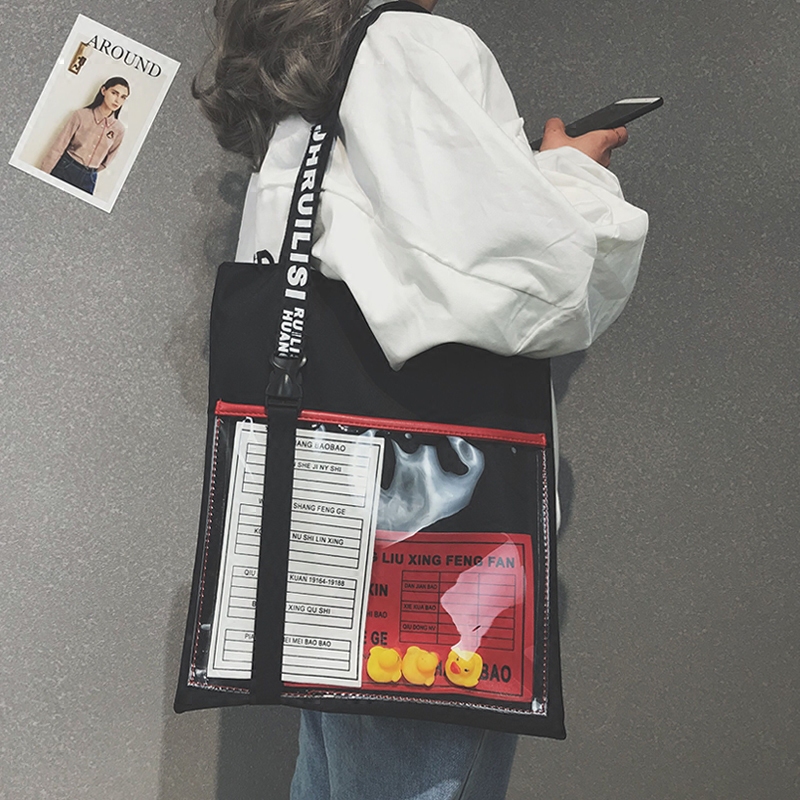 大包包女2020新款女包单肩包韩版百搭学生帆布休闲大容量手提包潮|ruв категории Сумки, Г - жа сумки - от Buy2taobao.com для оказания профессиональной услуги покупки агента Taobao
