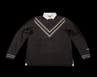 絕版 SWEATER RUGBY 衛衣 LAPEL 復古 洗水 重磅