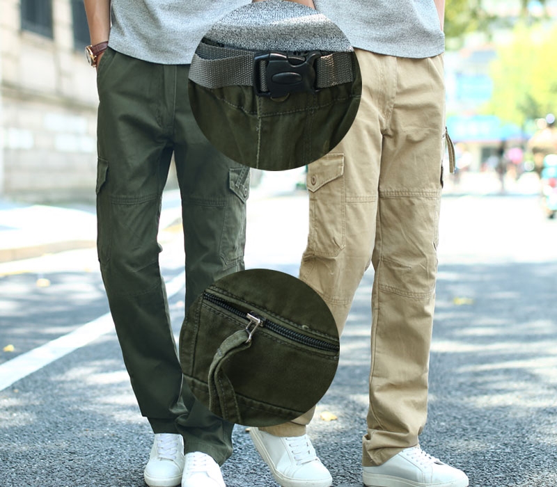 spring and autumn Europe and America Multiple pockets leisure time go to work daily 195 7X Super large Code plus Obesity Cargo Pants 280in the Men's clothing, Casual pants  category - from Buy2taobao.com to provide professional Taobao agent buy service