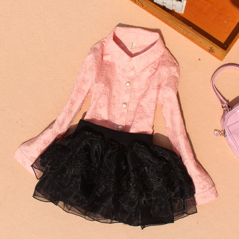 Chemise fille à manche longue - Ref 2084576 Image 3