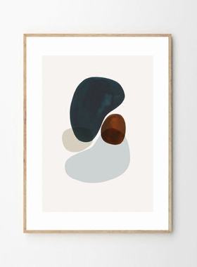 liveart 进口丹麦mogensen lopez 抽象 Simple Move 原版装饰画