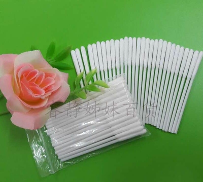 保养液棉签祛斑液祛痘美容化妆棉签手工消毒棉签订做棉棒单头木棒