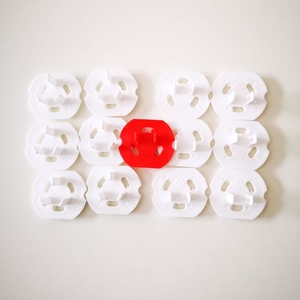 宜家代购国内帕特鲁安全插座保护宝宝防触电插座护盖插头