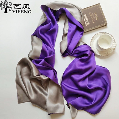 真丝丝巾丝绸缎面围巾