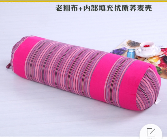 全棉圆柱形抱枕专业荞麦皮
