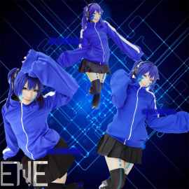 目隐都市 阳炎project ENE 榎本贵音服 cosplay服闪光舞姬