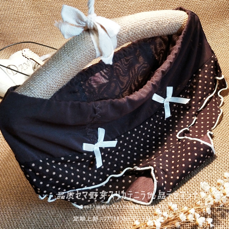 日系女生甜美小圆点 柔软亲肤 精致网纱舒适女士三角内裤女三角裤,女士内衣/男士内衣/家居服,女三角裤,淘宝优惠券,粉丝福利购,淘宝优惠卷