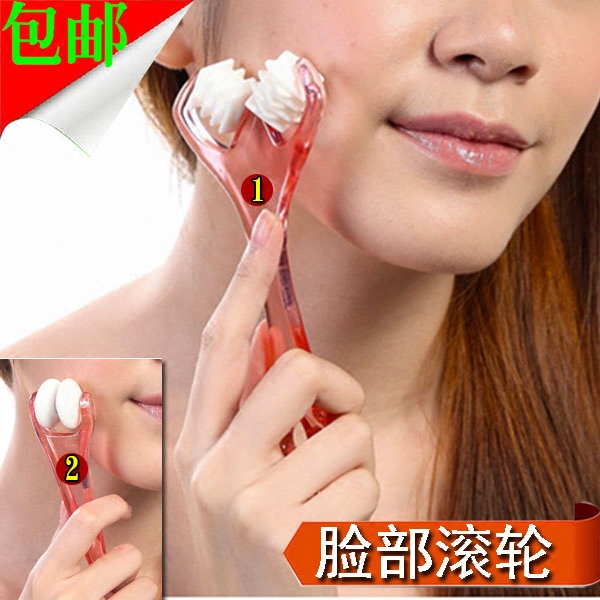 瘦减瑜伽胖脸部按摩器肥面部滚轮式手动按摩器材男女【二件套】|ruв категории личный уход/Здравоохранение/массажное оборудование, красоты/Body вспомогательные инструменты, подтяжка лица и машина/подтяжка лица и инструменты - от Buy2taobao.com для оказания профессиональной услуги покупки агента Taobao