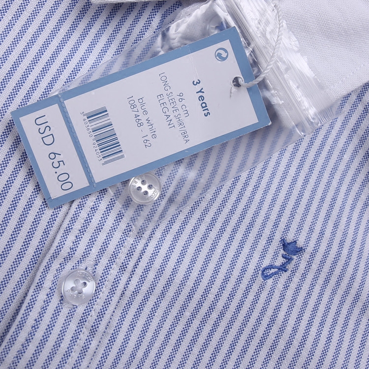 Chemise garcon à manche longue - Ref 2073541 Image 5