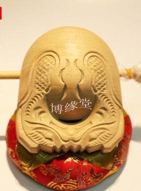 博缘木鱼工厂法器原色精雕