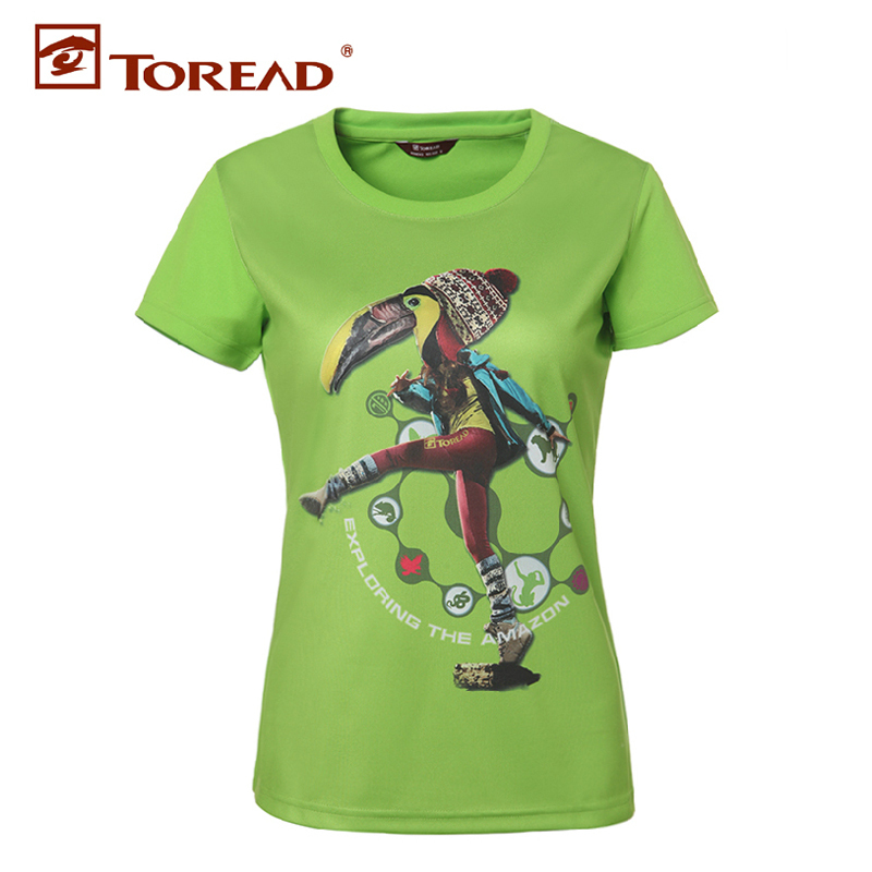 T-shirt sport pour femme TOREAD à manche courte en nylon - Ref 2027598 Image 3